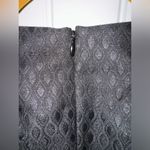 Madewell  Black Jacquard Brocade Sheath Dress Photo 6