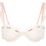 Urban Outfitters  Lace Bra in Cream and Pink Photo 0