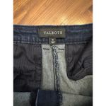 Talbots Jeans Sz 12 Women’s Dark Blue Ladies Pants Cotton Straight Photo 3