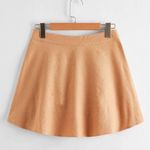 Romwe Button Front Corduroy Skirt Photo 1