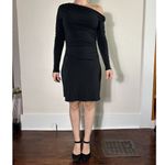 Abercrombie & Fitch  black Off the Shoulder Mini Dress Size M NWT Photo 2