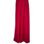 Tadashi Shoji One Shoulder Lace Insert Gown Geranium Red Size 12 Photo 12