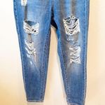 DL1961  Goldie high rise boyfriend distressed destroyed straight jeans 25 Photo 3