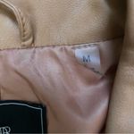Bagatelle Tan Moto Jacket Size Medium Photo 2