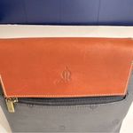 El Caballo Spanish Leather Black and Brown Crossbody Purse NWT From Spain Photo 3