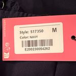 Edikted NWT Cupped Drop Waist Mini Dress. Navy. M Photo 3