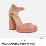 Madden Girl Women 9.5 blush pink Elegant chunky Platform Heels ‘’ Photo 1