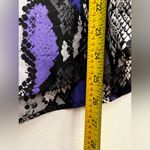 Milly  Womens Snake Print Silk Blend Blouse Top Womens 6 Photo 5