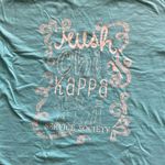 Comfort Colors Chickadees T-Shirt Light Blue Unisex Size Large Rush Chi Kappa Photo 6