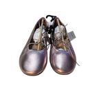 No Boundaries  pink flats, women’s size 6.5, NWT, casual, metallic, shiny, dressy Photo 1