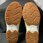 Easy Spirit  WO SIZE 10 LEATHER SLIP ON MULE MUSTARD YELLOW CROCHET LOOK Photo 8