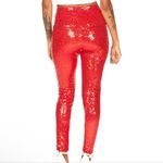 Tipsy Elves  Sequin High Waisted Leggings - Red - XL Photo 1