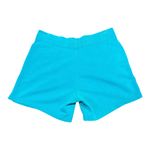 Nike Sportswear Women’s Essential French Terry Shorts Teal W/ White Logo Size M Photo 2