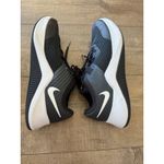 Nike  Training Shoes Women's Size 9.5 Black White Athletic Running Sneakers‎ Photo 4