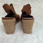 Brash  Tan Wedge Sandals Photo 3