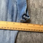 Velvet Heart ‎ Denim Shirt Dress Tencel Button Down Sleeveless Small Chambray Photo 2