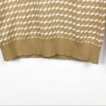 Banana Republic  Gold And Cream Long Sleeves Sweater, Size Small Photo 5