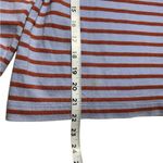 Madewell Shirred Sleeve Blue Red Stripe Long Sleeve XS stained Photo 7