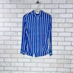 Rails Sydney Cadiz Blue and White Striped Button Down Shirt Size XS Photo 3