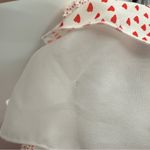 Eloquii RTR White & Red Valentine's Day Heart Print Off Shoulder Midi Dress 20 Photo 9