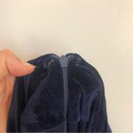 Lulus Lulu’s women’s small mini skirt velvet ruched dark navy deep purple bodycon Photo 8