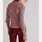Free People  Sweater blair spacedye pullover womens Pink (small) outdoor granola Photo 3