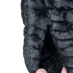 Betsey Johnson  Black Faux‎ Fur Vest Women's Size Large Photo 3