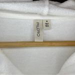 Pilcro Anthropologie Women White Tulle hem Layered Sweatshirt Hoodie size medium Photo 7