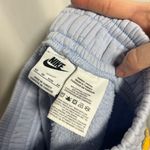 Nike  Project Uphoria Women’s Fleece Blue Purple Embroidered Shorts Photo 6