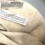 ZARA Cream Oatmeal Square Collar Combination Organza Knit Thick Chic Sweater M Photo 2