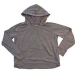 Aeropostale Womens Hoodie Lightweight Basic Sweatshirt Pullover Hooded Grey XL Photo 0