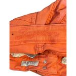 Delia's Jayden Coral Pink Skinny Jeans 3/4 Stretch 2 Button Waist Size 3/4 Photo 3