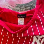 boa style y2k vintage red new york yankees striped tank top Photo 7