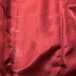 Women’s Red Wool Blend Hooded Winter Coat Faux Fur Trim Size 3XL Photo 12