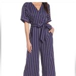 Chelsea 28 Striped Jumpsuit. Size 10‎ Photo 1