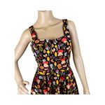 Eva Rose Mushroom Print Pinup Fit & Flare Dress With Pockets medium Multicolor Photo 1