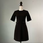 Divided H&M | Black Retro Fit & Flare Dress Sz 4 Photo 4