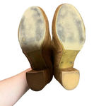 Top Moda  Keisha-1 Brown Suede Ankle Height‎ Block Heel Almond Toe Boots Size 7 Photo 6