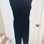 Venus  Faux Wrap Jumpsuit Full Length Pants Pockets Black 10 Photo 6