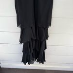Vintage After Dark Women’s L Tiered Ruffle Whimsigoth Goth Dark Romantic Dress Black Size L Photo 1