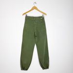 Mother Denim The Ripper Patch Springy Ankle Pants Size 27 Green Photo 2