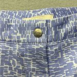 Adidas Women's Small Blue White Patterened Golf Shorts Photo 2