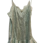 Vintage Sedu Mint Green Satin Floral Lace Babydoll Slip Lingerie M Sexy Y2K Size undefined Photo 0