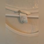 H&M  viscose short cap sleeve red sequin bow white top holiday party; size M Photo 2