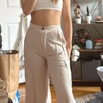 Pretty Little Thing  Beige Cargo Pants Photo 0