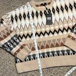 Frye  azte print warm fuzzy sweater Photo 1