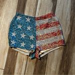 Wildfox  American flag sequin shorts Photo 2