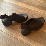 Vagabond  size 8 black lug sole sling back chunky sandals neoprene Photo 1