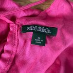 Wild Fable  Women's Bright Berry Pink Tie-Back Slip Dress - Size XL - NWT Photo 1