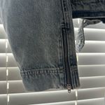 ZARA  Denim Moto Zip Up Cropped Jacket  Photo 5